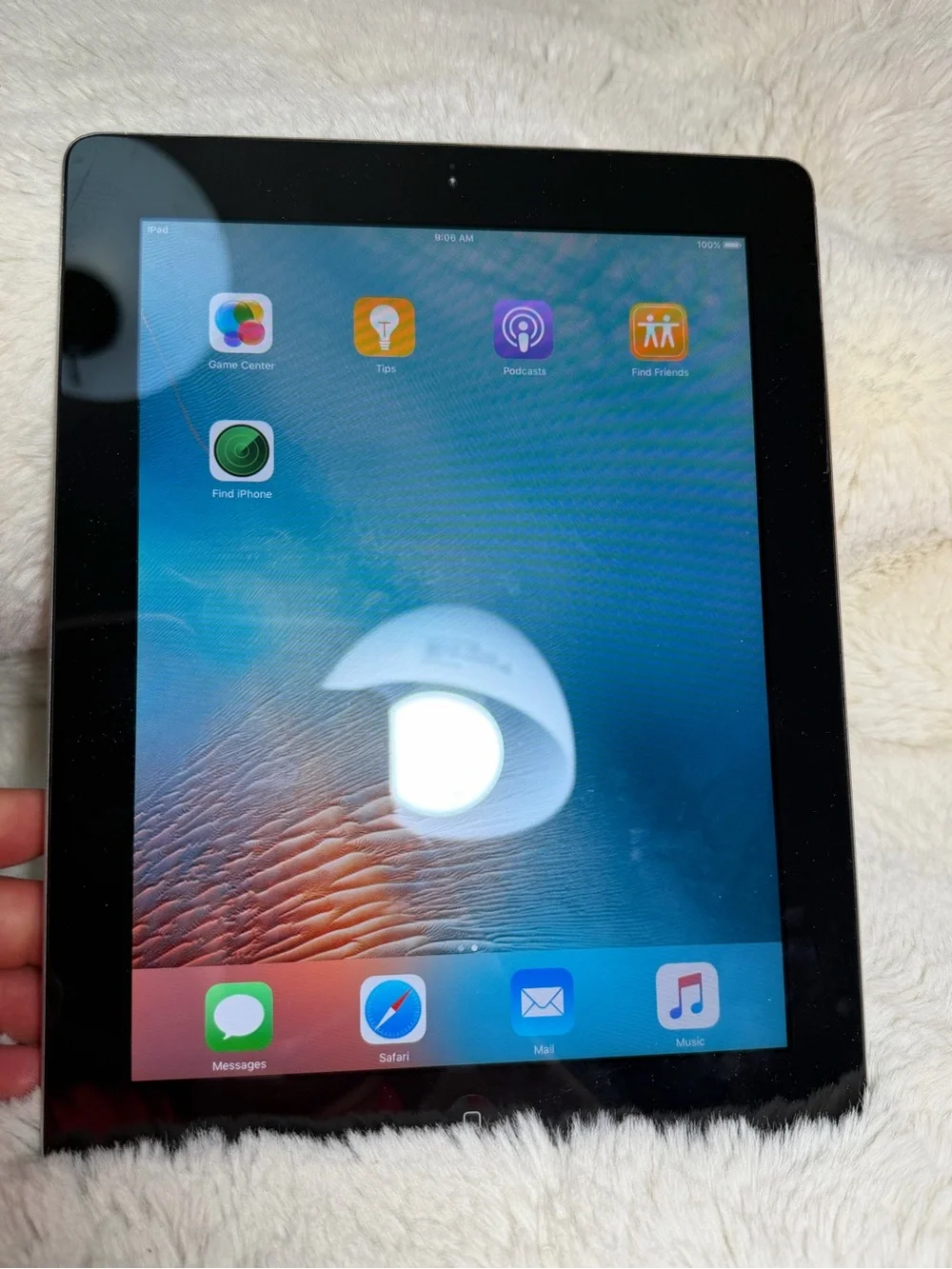 Apple tablet clear